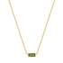 14kt Gold Tourmaline Necklace
